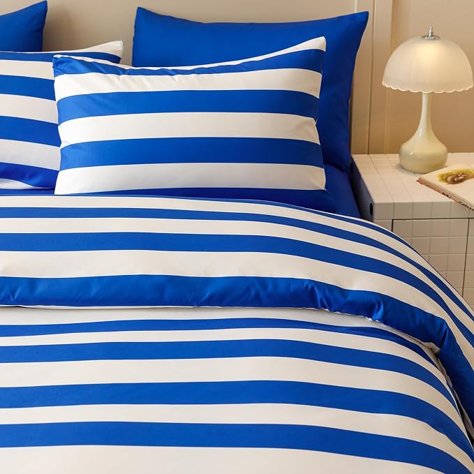 Royal White Stripe