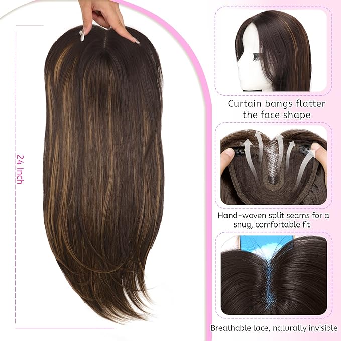 Balayage Dark Brown to Chestnut