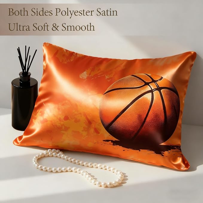 Orange and Yellow Basketball