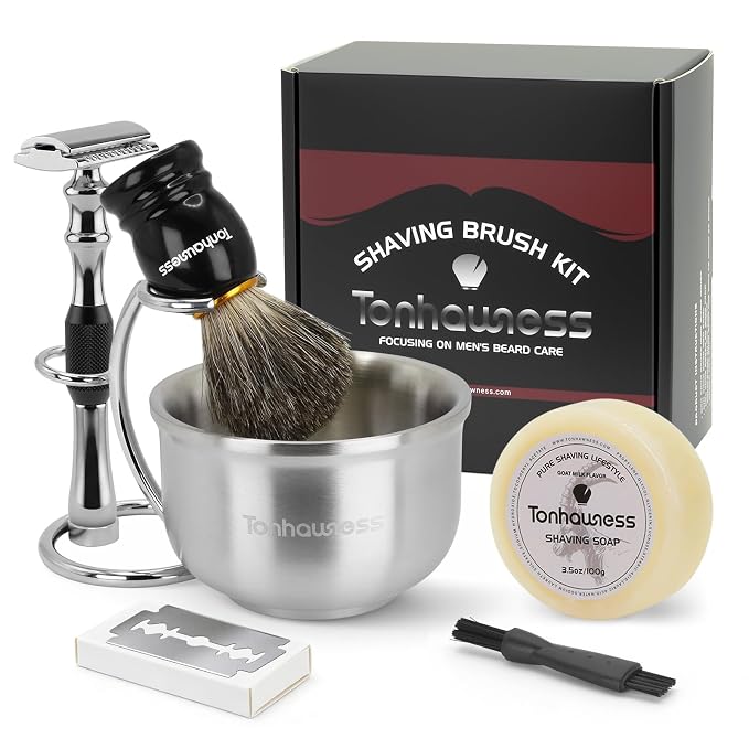Black Handle With Razor