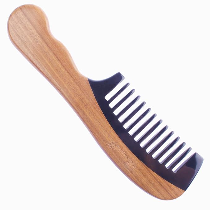 Wide Tooth & Wavy Handle