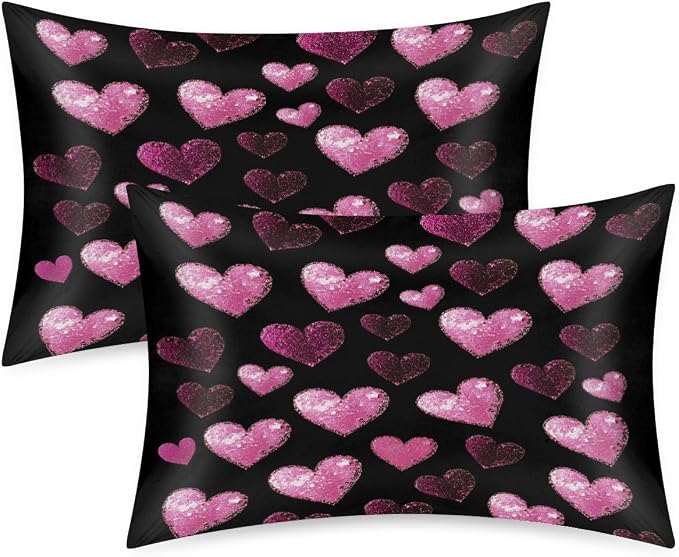 Pink Black Heart