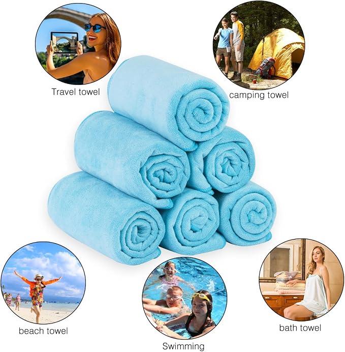Microfiber Aquamarine