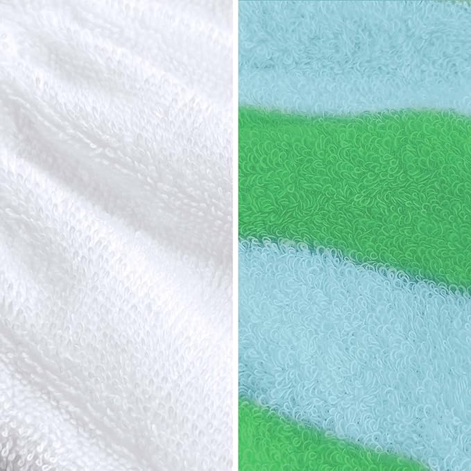 Green-white Striped