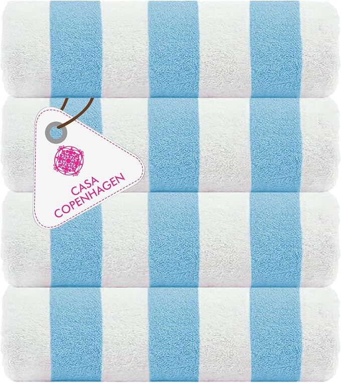 Cabana Beach Towel 4 Pieces, Sky
