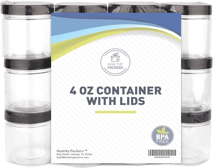 4 Oz 12 Pack (Black)