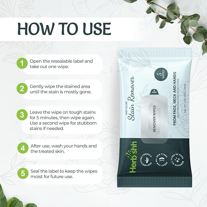 Chestnut Brown & Stain Remover Wipes
