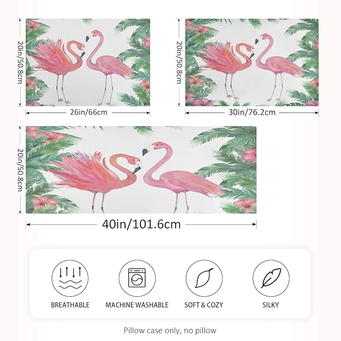 Tropical Palm Tree Flamingo