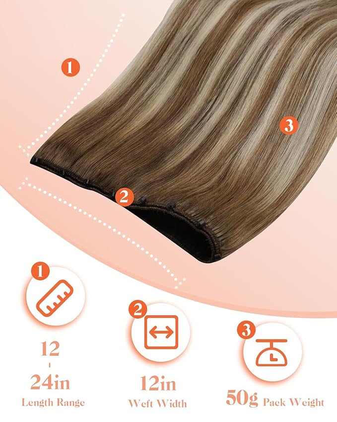 C-6/60/6-Balayage Chestnut Brown with Blonde