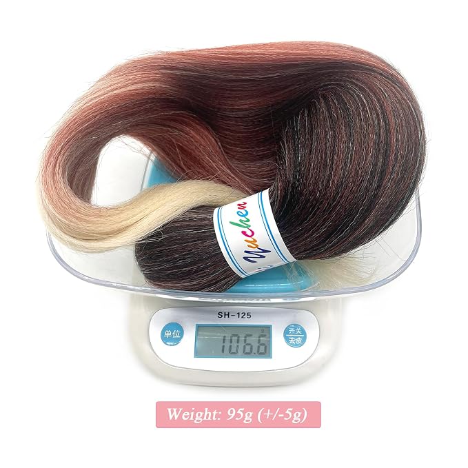 Ginger Blonde Ombre Braiding Hair 6 Packs