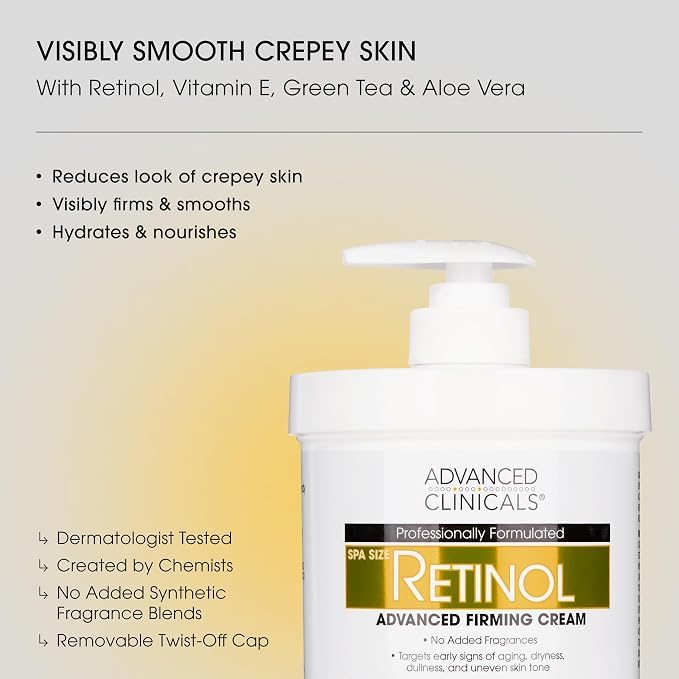 Retinol Cream + Collagen Body Oil Set