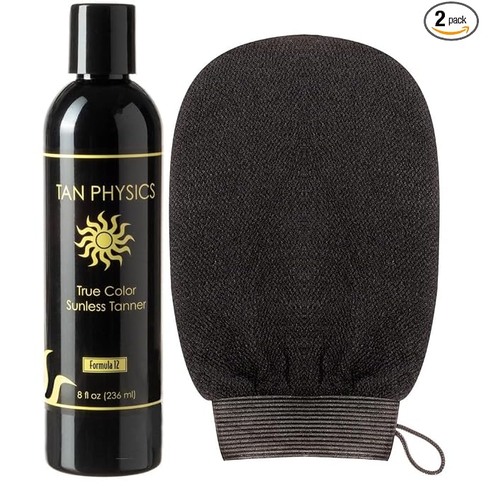 Tan Physics 8oz w/ Black Mitt
