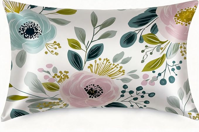 Pink and Blue Floral Flowers