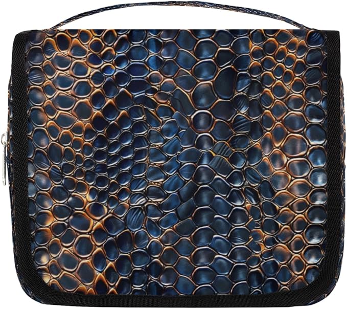 A Snakeskin Blue Brown