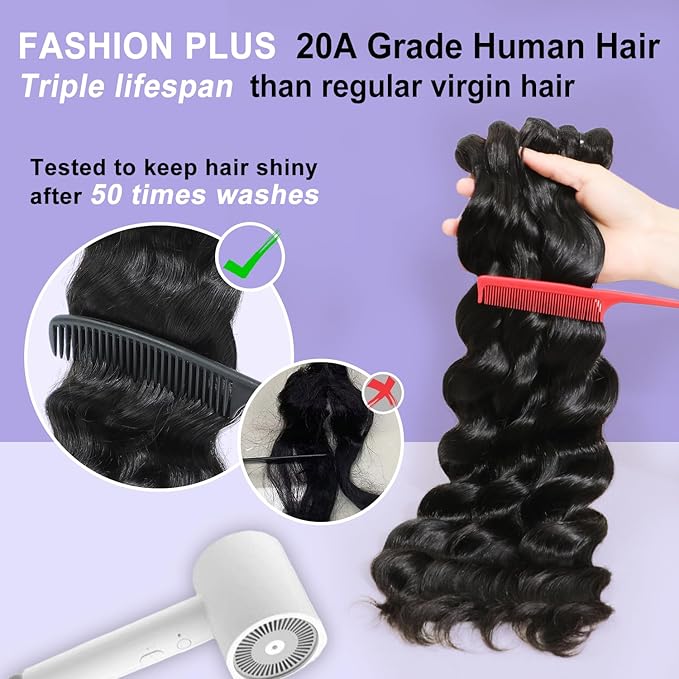 Loose Deep Wave Bundles Natural Color