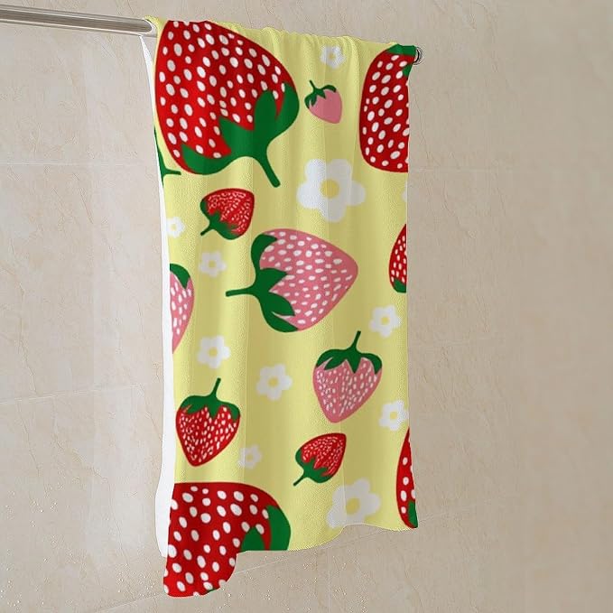 Red and Pink Strawberry