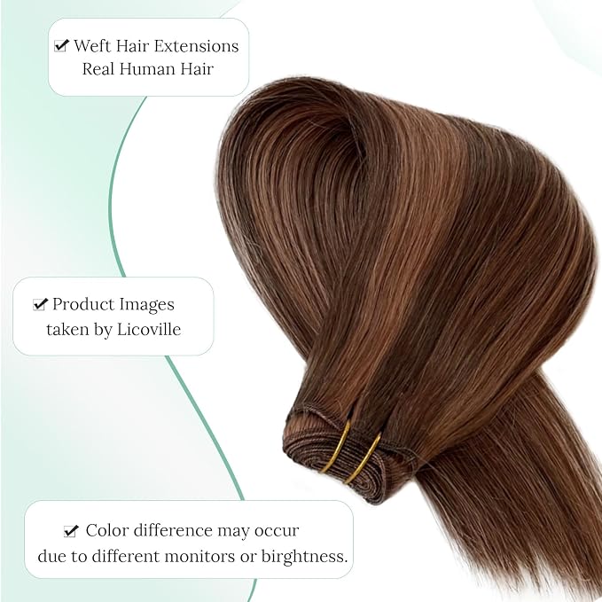 #4P30 Medium Brown and Auburn Highlights