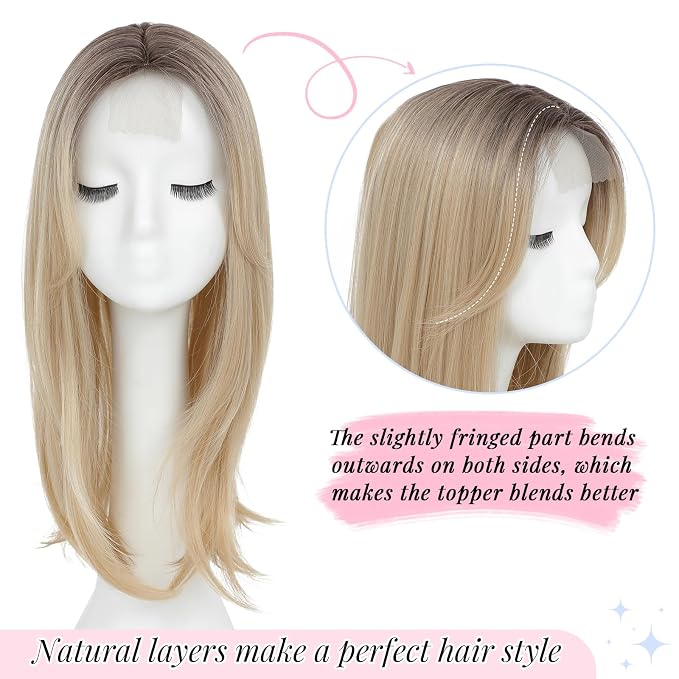Ombre Blonde with Dark Root