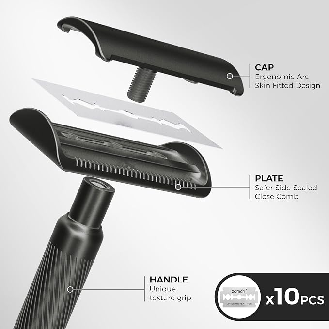Matte Black Razor