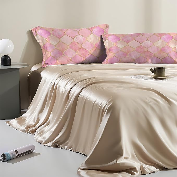 Vintage Moroccan Pink Golden