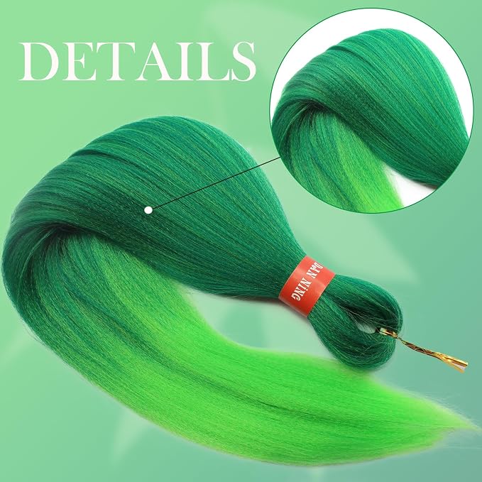 ombre green/neongreen