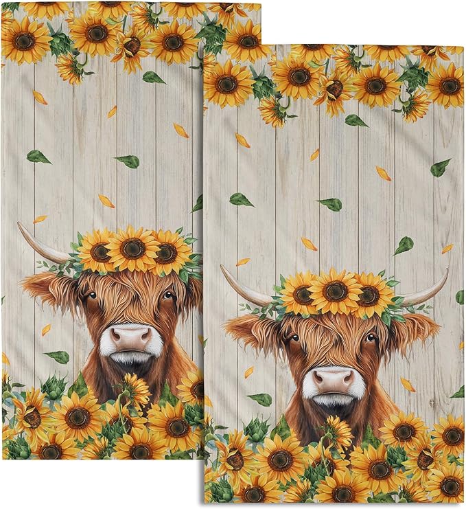 Cow Sunflower