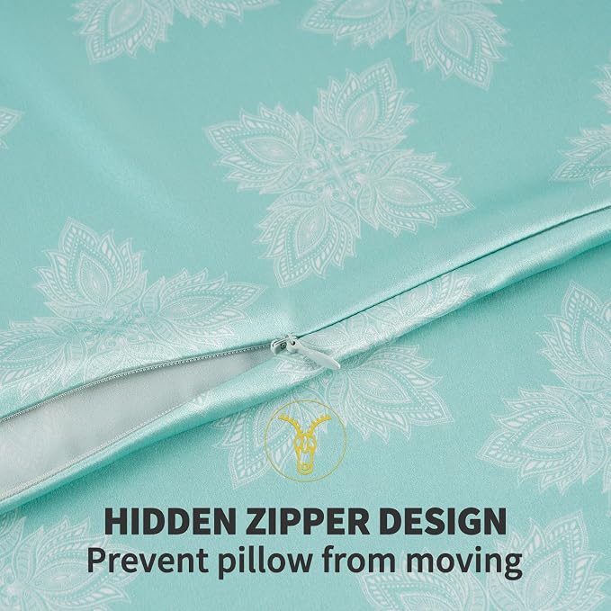 Mint Green-clover Crest