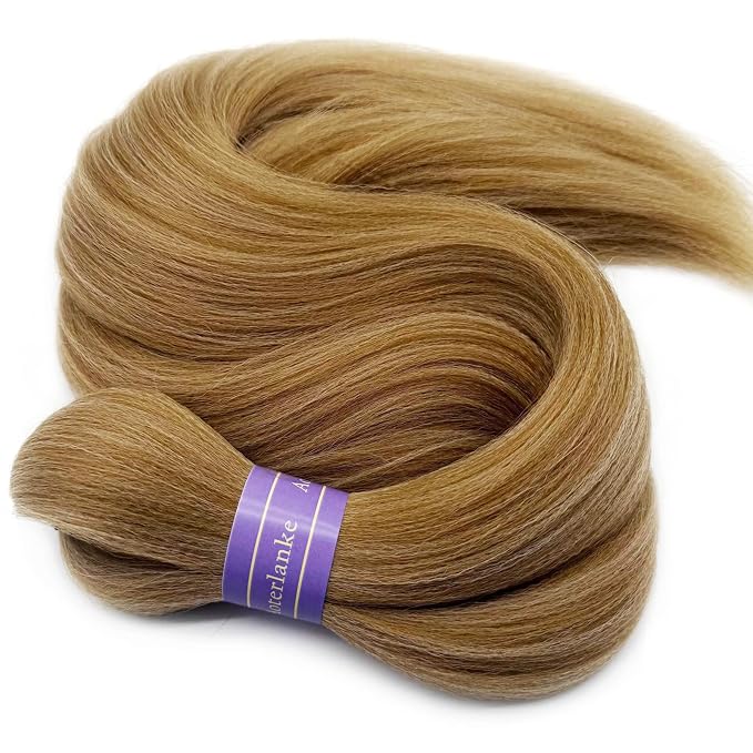 Honey Brown Blonde Braiding Hair Pre Stretched