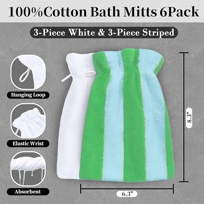 Green-white Striped