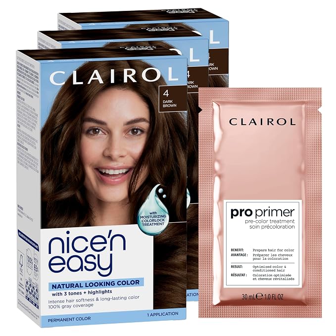 4 Dark Brown + Pro Primer Sachet