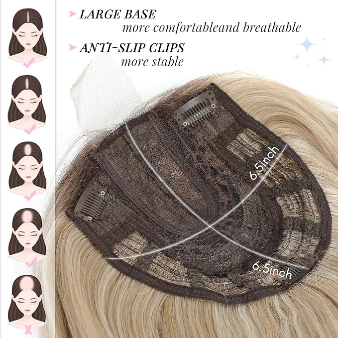 Mix Blonde with Dark Root
