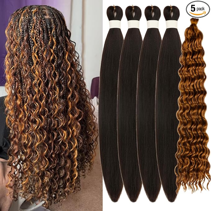 Brown and Honey Blonde