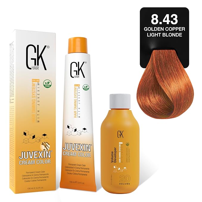 Golden Copper Light Blonde 8.43