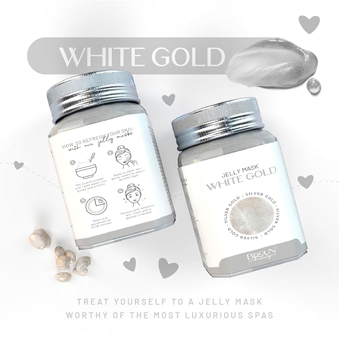 White Gold Jar