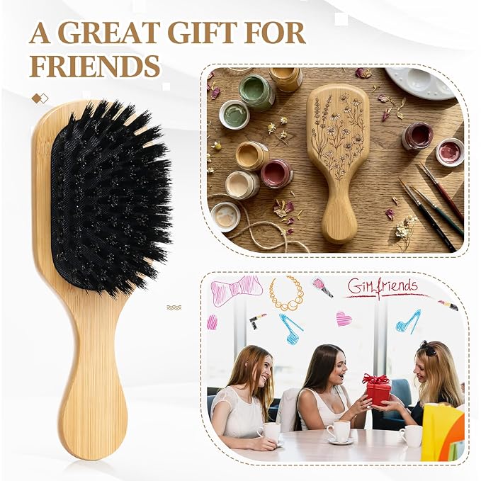Square, Boar Bristles