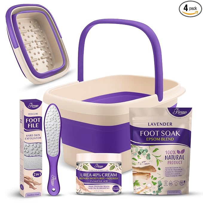 4 in 1 Foot Care Kit | Lavender