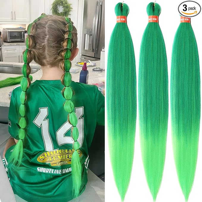 ombre green/neongreen