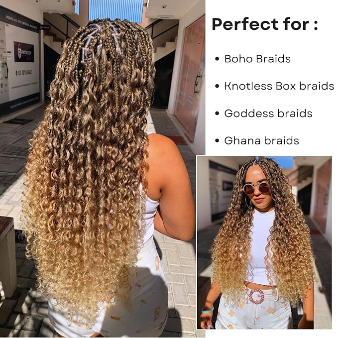 Black to Honey Blonde