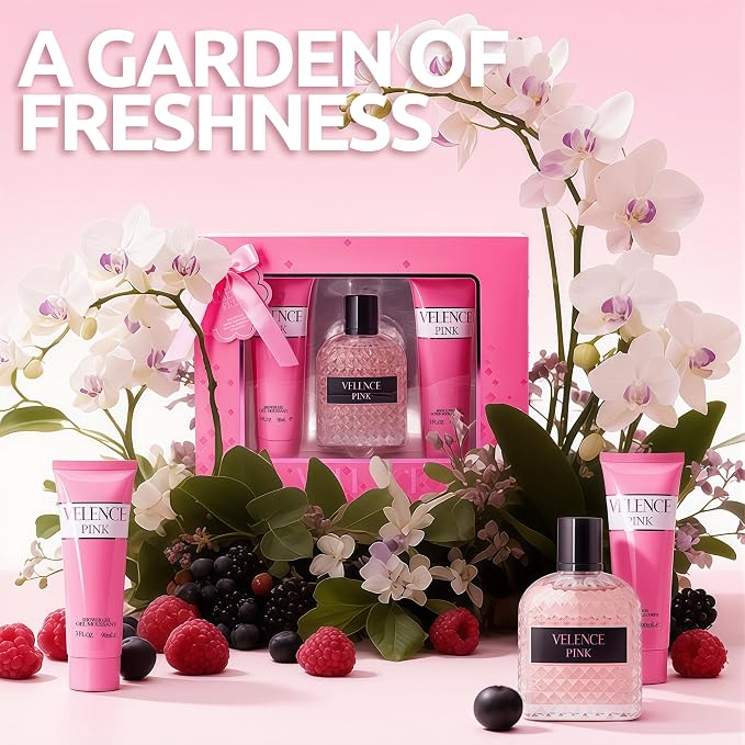 Pink-Floral,Fruity