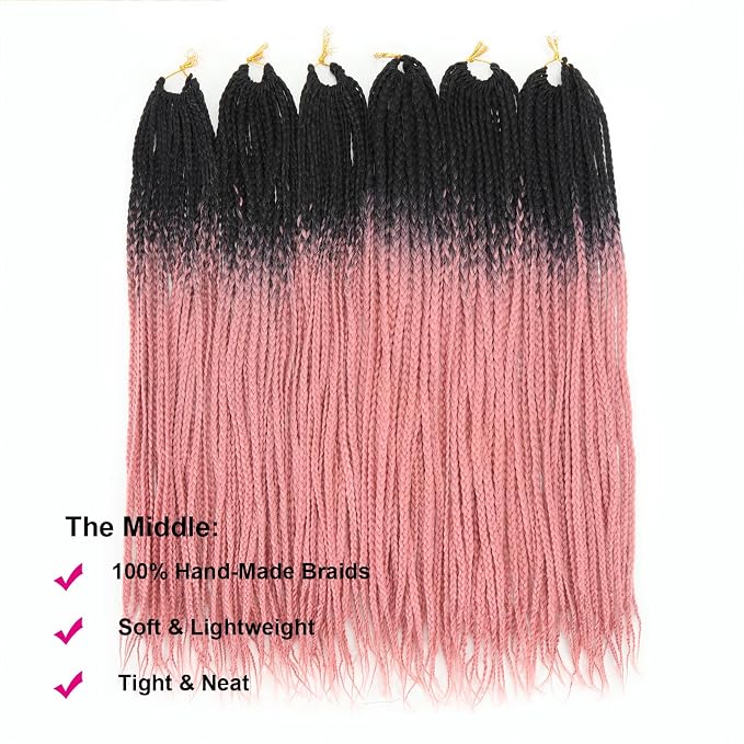 Black-Smoky Pink