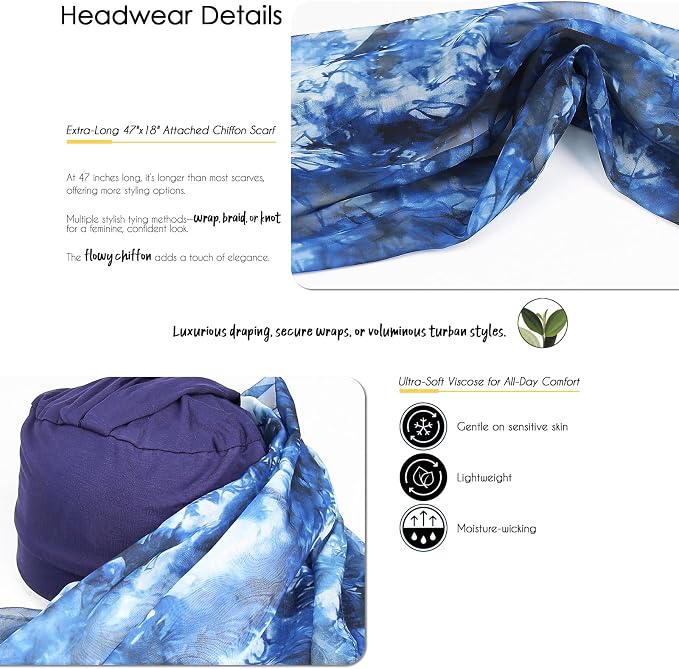Tie-dye Denim Blue