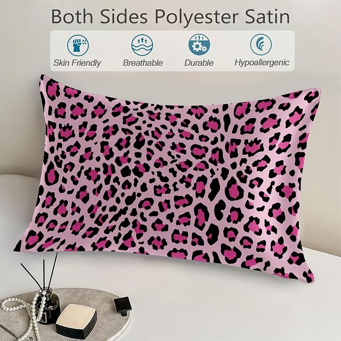 Abstract Pink Leopard