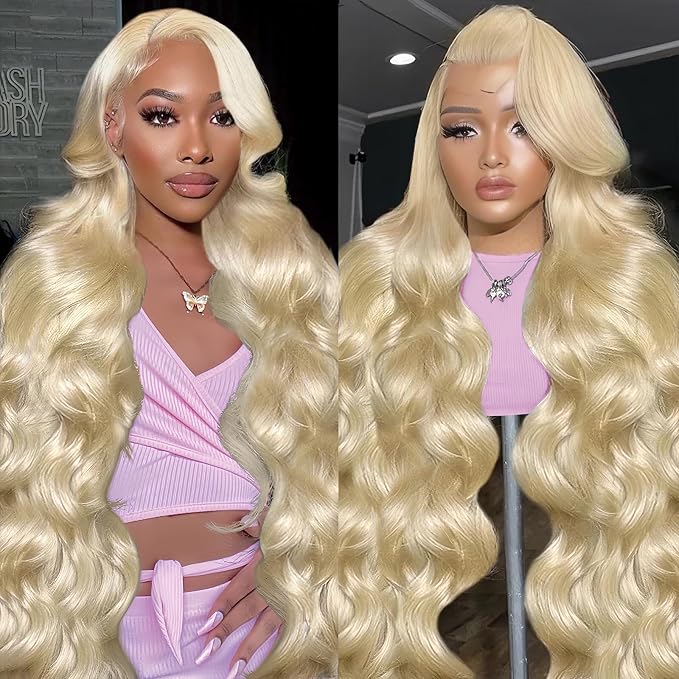 Blonde Wig Human Hair