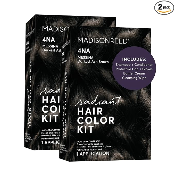 4NA - Darkest Ash Brown with Cool Smoky Undertones (Messina Brown)