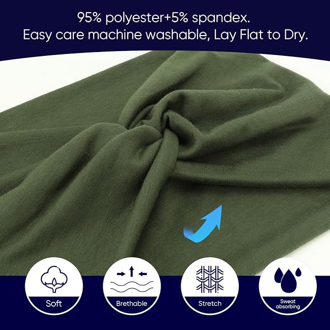 8 PCS: Solid Color FA