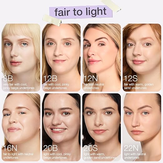 22N light neutral (light skin with a balance of warm & cool undertones )