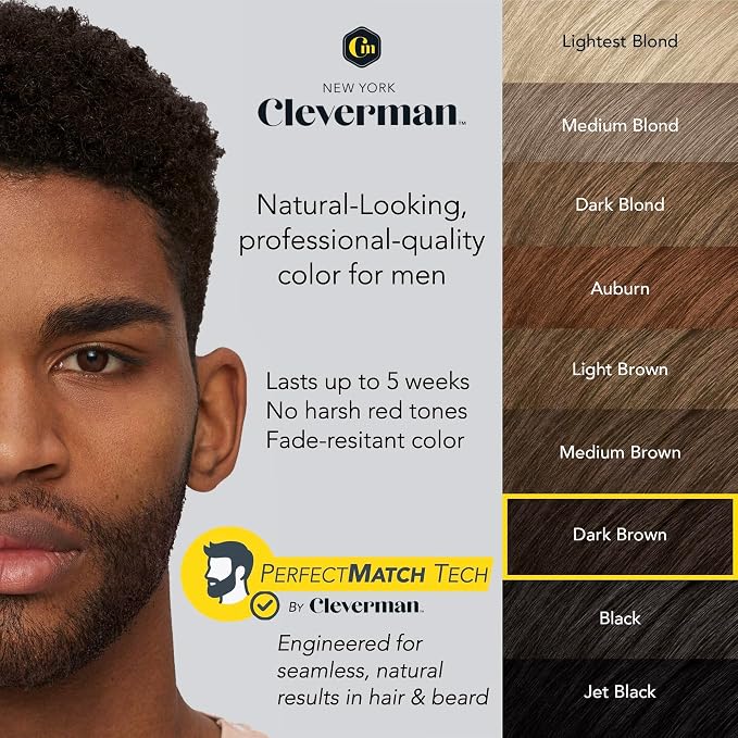 Dark Brown for Black Men