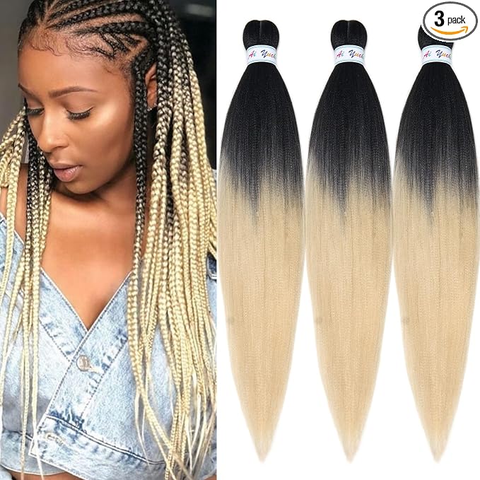 Blonde Ombre Braids Hair