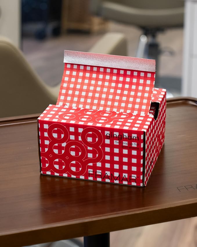 Gingham Red