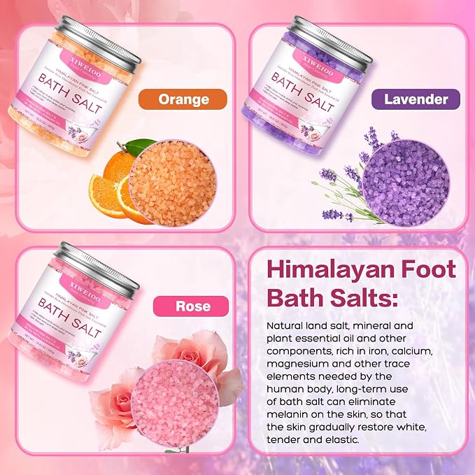 3 Page Himalayan Bath Salt